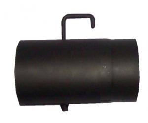 130mm ocelové kouřovody - Fe trubka 250 mm s manuální klapkou