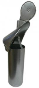 komínové stříšky - ventilační otočný kohout Ø 160mm - FeZn