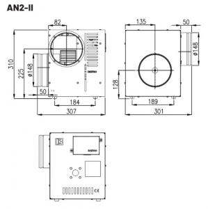ventilátor AN2-II (860 m3/hod. )
